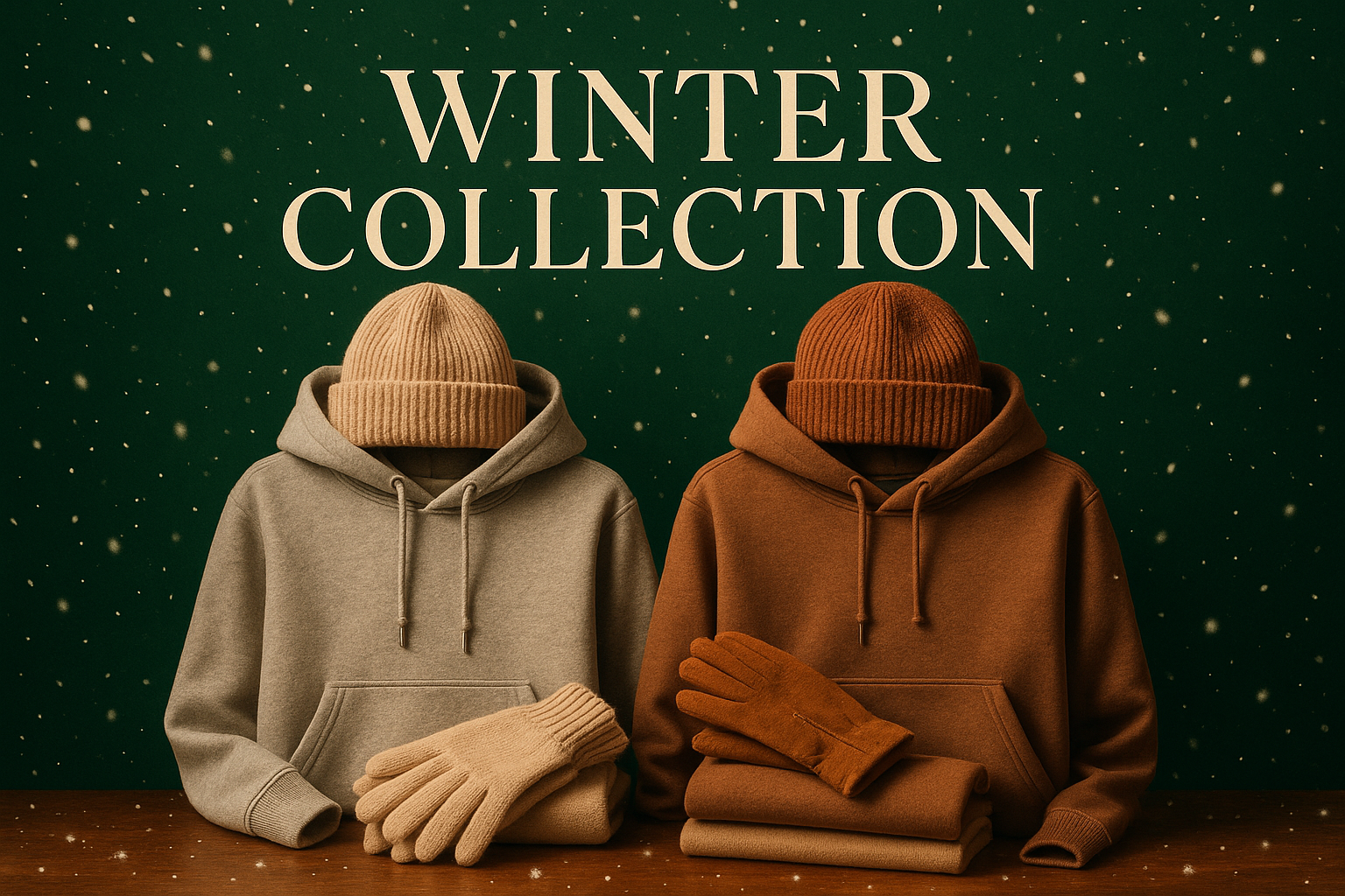 can you add some text on it "winter collection"